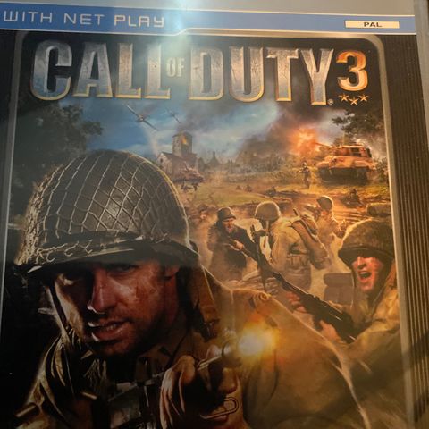 playstation 2. call of duty 3