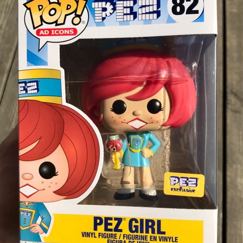 Funko Pop! Ad Icons: Pez Girl (Red Hair) | PEZ (82) Excl. to Pez Store