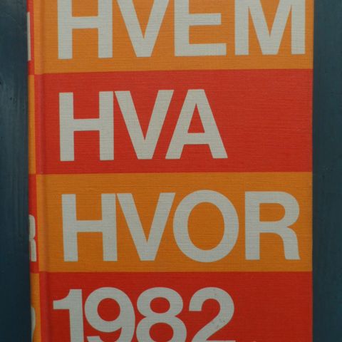 Hvem hva hvor 1982