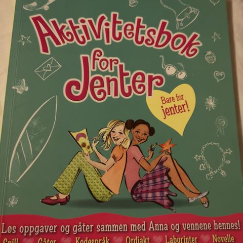 Aktivitetsbok for jenter