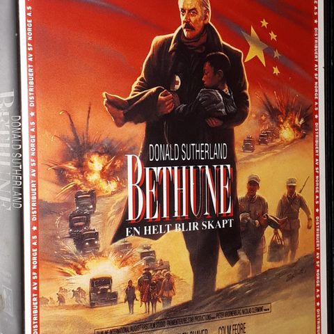 VHS BIG BOX.BETHUNE.Sann historie.