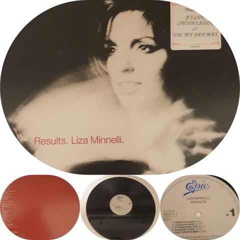 VINTAGE/RETRO LP-VINYL "LIZA MINNELLI/RESULTS 1989 "