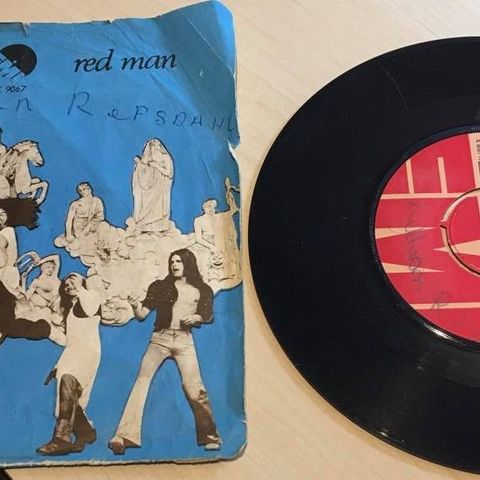 Sensory System – Red Man (7", Single 1973)