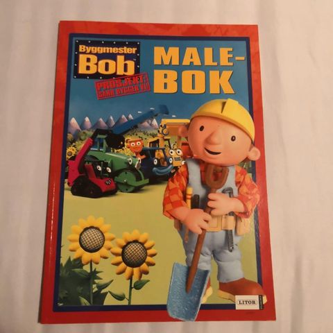 Byggmester Bob malebok