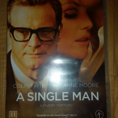 A Single Man. DVD. ( Colin Firth og Julianne Moore)