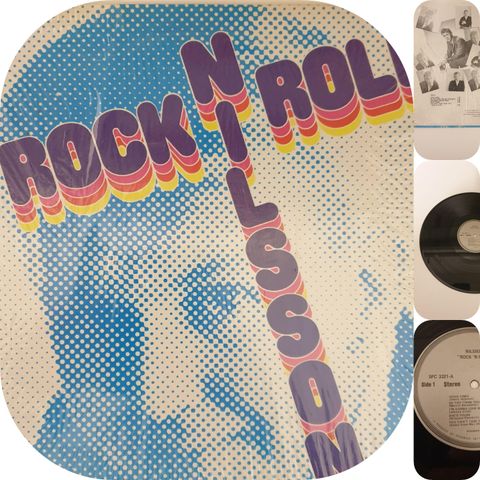 VINTAGE/RETRO LP-VINYL "NILSSON/ROCK 'N' ROLL "