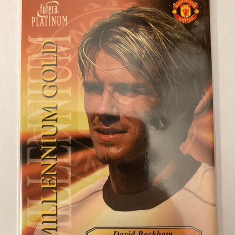 David Beckham fotballkort, Millennium Gold fra 2000