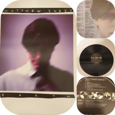 VINTAGE/RETRO LP-VINYL "MATTHEW SWEET/EARTH 1989"