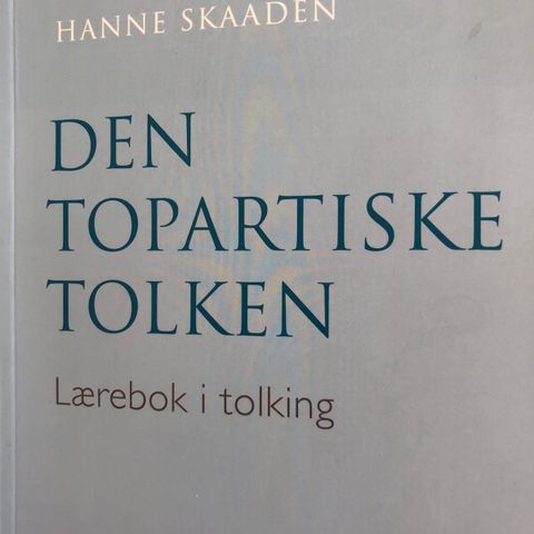 fagbok til TolkHF