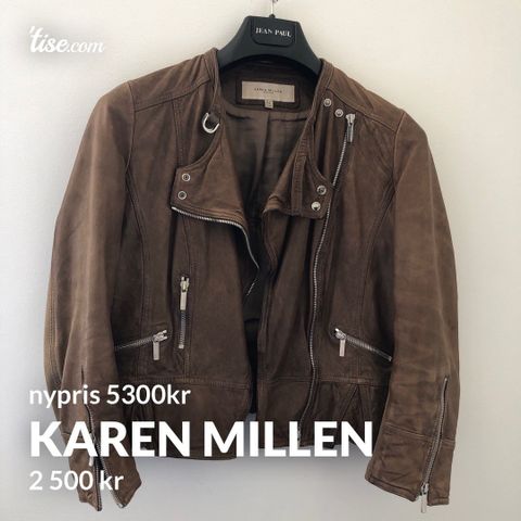 KAREN MILLEN skinnjakke - a gem