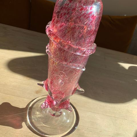 Vintage kunstglass vase