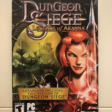 Gammelt dataspill: Dungeon Siege: Legends of Aranna, PC CD-rom