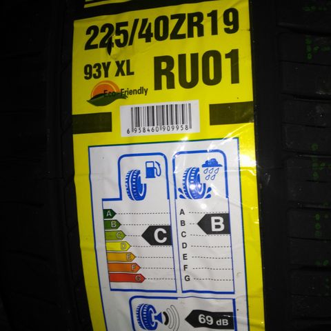 225/40R19 Rotalla Setula S-Race RU01 - 93Y XL - GI BUD