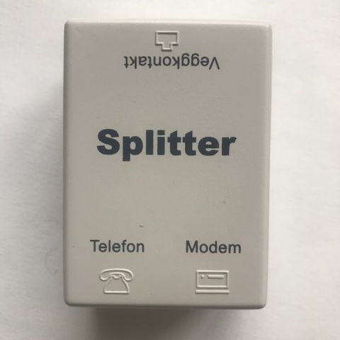 ADSL Internet Phone Filter Splitter Broadband Modem Box