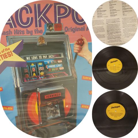 VINTAGE/RETRO LP-VINYL DOBBEL "JACKPOT 1982"