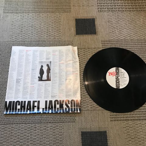 Michael Jackson BAD vinyl