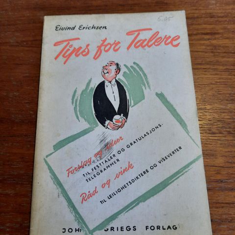 Tips for talere - Eivind Erichsen - 1950