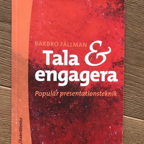 TALA & ENGAGERA fagbok på svensk