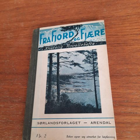Fra fjord og fjære - kristelig novellehefte nr. 2 - 1946
