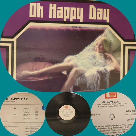 VINTAGE/RETRO LP-VINYL "OH HAPPY DAY /BRIAN KETTELBY AND HIS TRUMPET BAND "