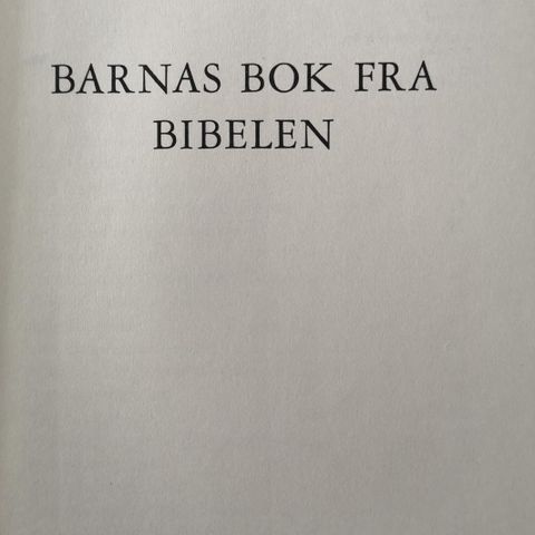 Enid Blyton: Barnas bok fra bibelen.