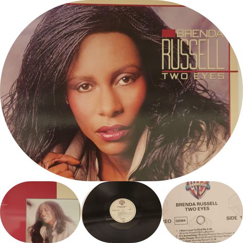 VINTAGE/RETRO LP-VINYL "BRENDA RUSSELL/TWO EYES  1983"