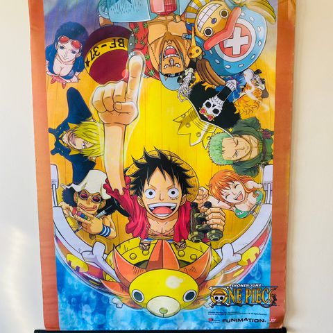 One Piece Wall Scroll Poster