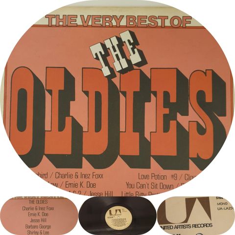 VINTAGE/RETRO LP-VINYL "THE VERY BEST OF THE OLDIES "