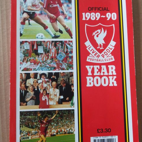 Liverpool official year book 1989/90