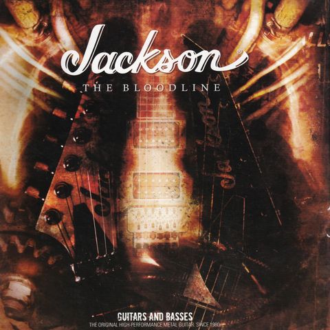 Jackson - The Bloodline guitars and basses Catalog 2008