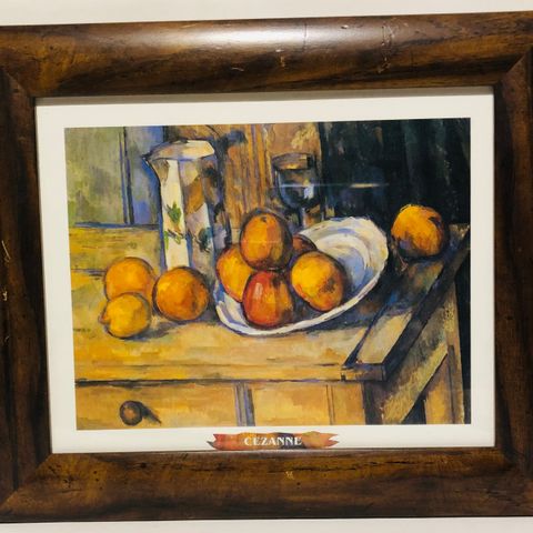 Stilleben av Cézanne