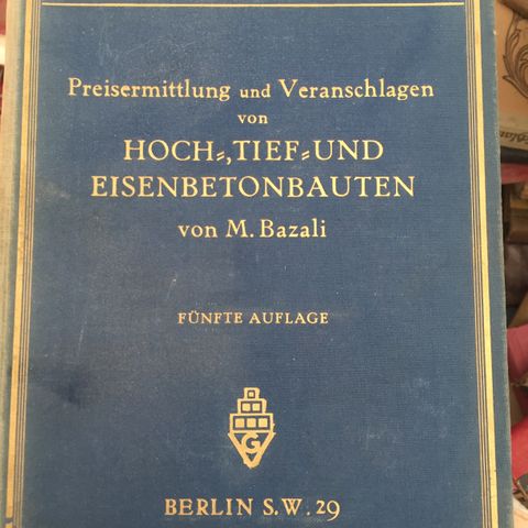 Tysk bok fra 1923