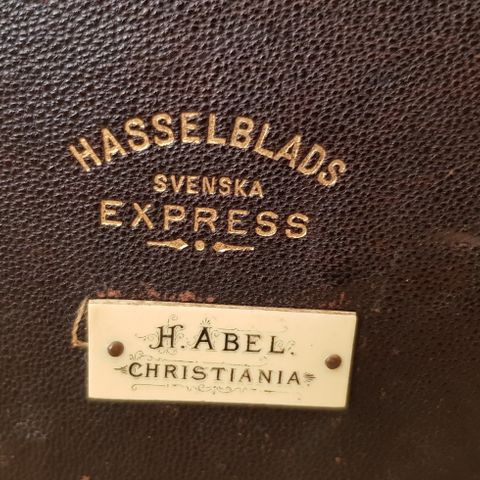 Veldig gammel Hasselblads Express til salg.