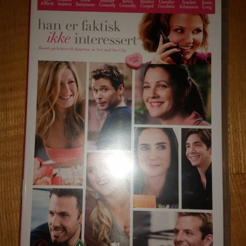 Han er faktisk ikke interessert. DVD. ( Ben Affleck, Jennifer Aniston, m/ flere)