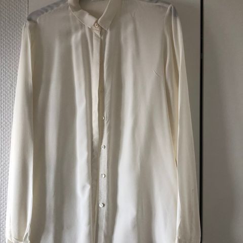 Bluse Filippa K, 100% silke, kremhvit 