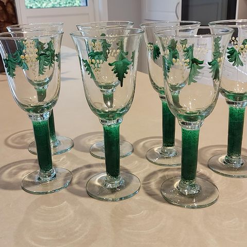 Håndmalte glass