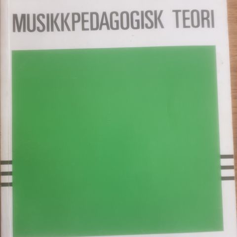 Musikkpedagogisk teori