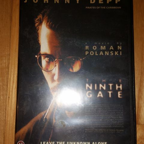 The Ninth Gate. DVD. ( Johnny Depp)