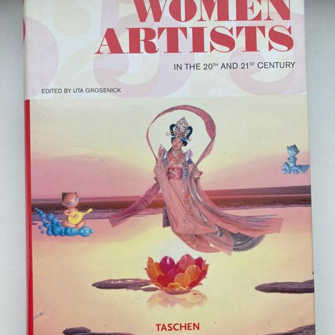 Kunstbok kunst fagbok bok women artists taschen