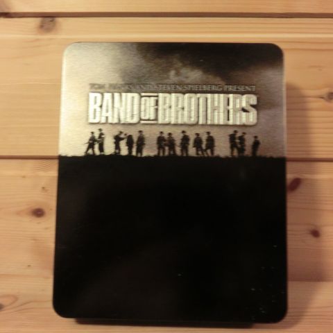 Band of Brothers metallboks Bluray selges