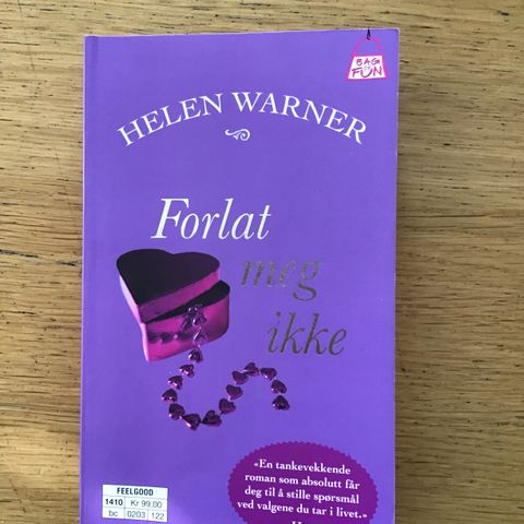 Pocketbok: Helen Warner, Forlat meg ikke