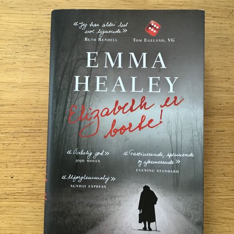 Bok: Emma Healey, Elizabeth er borte