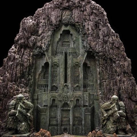 Weta front gate of erebor