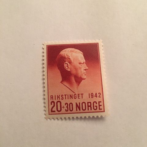 Norske frimerker 1942