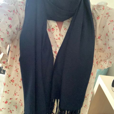 svart Pashmina skjerf