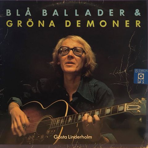 Gösta Linderholm - Blå Ballader & Gröna Demoner  (LP,1977)