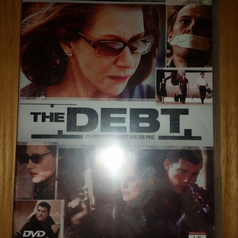 The Debt. DVD. ( Helen Mirren, Sam Worthington, Jessica Chastain)