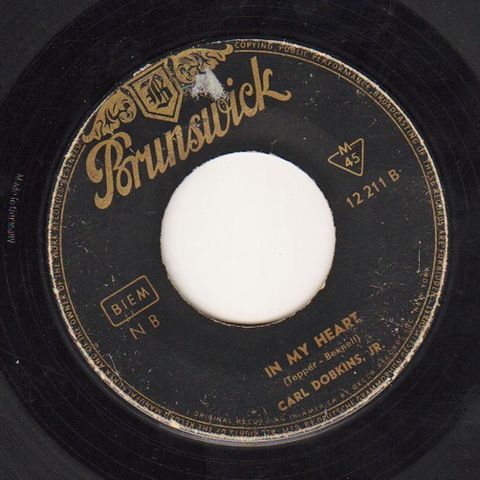 Carl Dobkins, Jr.* – Lucky Devil / In My Heart ( 7", Single 1959)