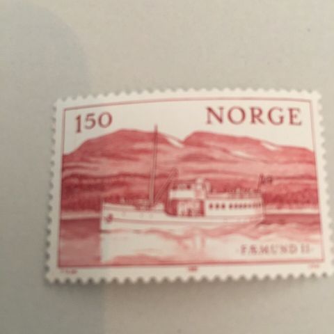 Norske frimerker 1981