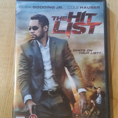 The Hit List. DVD. ( Cuba Gooding Jr og Cole Hauser)